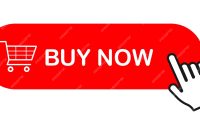 Premium Vector | Red buy now button for web design. Click here button ...